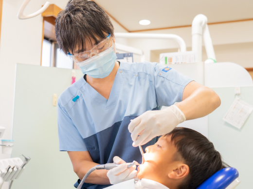 可能な限り痛みをおさえた虫歯治療